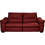 Superbe canap� 3 places - 100% tout cuir luxe italien - en cuir �pais - couleur rouge fonc� ? hambourg ...