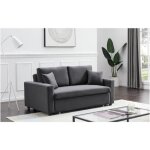Canapé 3 places convertible en tissu inizor - anthracite Canapé 3 places convertible en tissu inizor - anthracite