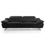 Canap 3 places en cuir sarm - angle droit