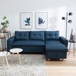 Canap� dangle convertible wade 3 places bleu