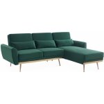 Canap� dangle convertible r�versible 3 places velours oskar