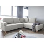Olli - canapé dangle droit - convertible - avec coffre - 5 places - en tissu - beige Olli - canapé dangle droit - convertible - avec coffre - 5 places - en tissu - beige
