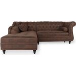Canap� dangle gauche empire vintage style chesterfield