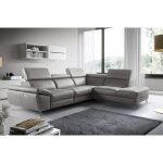 Canap dangle relax en 100% tout cuir pais de luxe italien avec relax lectrique 5 / 6 places kaster ...