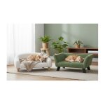 Canape pour chien ou chat sofa vert 62 x 43 x 25 cm