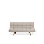 Canapé clic - clac beige ingaro - beliani - convertible - style scandinave et moderne - accoudoirs réglables ... Canapé clic - clac beige ingaro - beliani - convertible - style scandinave et moderne - accoudoirs réglables ...