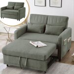 Canap� convertible 2 places dossier r�glable design scandinave canap� lit avec fonction couchage tissu ...