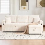 Canap� convertible 3 places porte - gobelets ports usb - c. m�ridienne hydraulique canap� - lit rangement ...