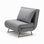 Canap� convertible d�pliable 1 place - vahin� gris
