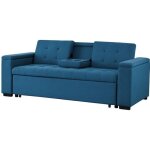 Noho - canapé convertible bleu pétrole Noho - canapé convertible bleu pétrole