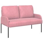 Canap�s avec coussin 110cm rose contreplaqu�