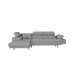 Canapé dangle convertible rio - loungitude - gris clair - coffre de rangement - 5 places Canapé dangle convertible rio - loungitude - gris clair - coffre de rangement - 5 places