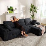 Canap� dangle droit 263x171x 59cm combinaison libre 4 / 5places sans assemblage canap� avec m�ridienne ...