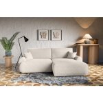 Canap� d?angle droit noboo convertible ? design premium beige tendance