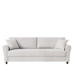 Lucerne - canap� droit design en tissu 4 places