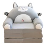 Canap� enfant canap� convertible 2 en 1 pour enfants en fauteuil inclinable et lit dappoint