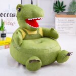 Canap� enfant fauteuil confortable dinosaure vert pour gar�on fille b�b� chaise coussin de sol d�coration ...
