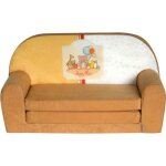 Canapé lit enfant fortisline happy place - marron - microfibre - a partir de 3 ans Canapé lit enfant fortisline happy place - marron - microfibre - a partir de 3 ans