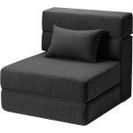 Canap� - lit pliant - salut - 3 en 1 - fauteuil - lit convertible pliable - fauteuil lit pliant 1 place ...
