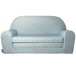 Canapé mousse lit enfant c?ur bleu Canapé mousse lit enfant c?ur bleu