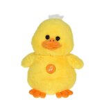 Peluche - canard ducky chanteur - 24 cm