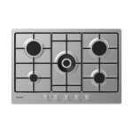 Cuisinière à gaz - candy - chw74wx - acier inoxydable - 5 brûleurs - 12150 w Cuisinière à gaz - candy - chw74wx - acier inoxydable - 5 brûleurs - 12150 w
