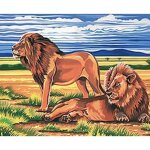Canevas les lions - 032