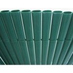 Canisse double - face ovale - sicatec - pvc - 15 x 5 m - couleur verte - 135 kg / m�
