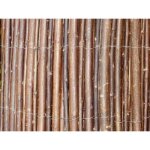 Canisse osier - premium - brun - h. 1 x l. 3 m - occultation moyenne - r�sistant aux intemp�ries