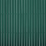 Canisse pvc brise vue paravent de jardin piscines balcon 150 x 500 cm - vert