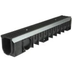 Caniveau 1m grille fonte c250 profondeur 2 largeur 100