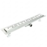 Caniveau de douche en acier inox avec grille façonnée 60 cm mod. doric - idralite - a grille - intérieur ... Caniveau de douche en acier inox avec grille façonnée 60 cm mod. doric - idralite - a grille - intérieur ...