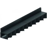 Caniveau hexa 100 - aco - couverture � fente pp / h. 65 mm / a15