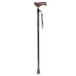 Canne bâton de marche aidapt vp155f - pliable avec manche en bois Canne bâton de marche aidapt vp155f - pliable avec manche en bois