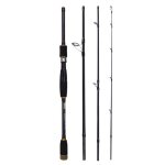 Canne � p�che en fibre de carbone � 4 sections ultralight lure pole poign�e droite 2. 1m
