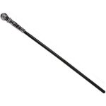 Canne sceptre argent 80 cm