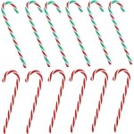 Canne � sucre noel 12pcs sucre dorge noel canne de no�l decoration sapin de no�l d�cor� christmas cadeaux ...