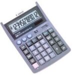 Calculatrice de bureau canon tx - 1210e - 12 chiffres - grand cran vertical / inclinable