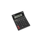 Calculatrice de bureau - canon - as - 2200 - 12 chiffres - panneau solaire - gris fonc