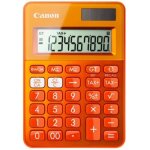 Calculatrice de poche - canon - ls - 100k mor - orange - ecran 10 chiffres - solaire et pile