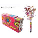 Canon  confettis 18 ans multicolore