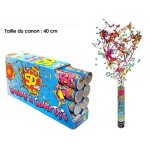 Canon  confettis 50 ans multicolore