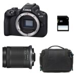 Canon eos r50 + rf - s 18 - 150mm f3. 5 - 6. 3 is stm + sac + carte sd 8 go
