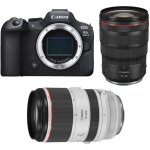 Hybride canon appareil photo hybride eos r6 mark ii + rf 24 - 70mm f / 2. 8 l is usm + rf 70 - 200mm ...