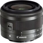 Canon objectif ef - m 15 - 45mm f / 3. 5 - 6. 3 is stm noir