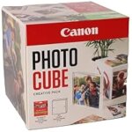 Pack de 40 feuilles papier photo brillant canon pp - 201 pour maxify gx5550 gx6550 pixma tr150 ts5350 ...