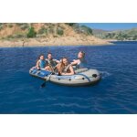 Canot gonflable - intex - excursion 4 places - vinyle ultra rsistant - 3 chambres  air - 400 kg max ...