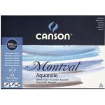Papier aquarelle - canson - montval - a3 297x42 cm - 300g / m - 12 feuilles