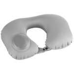 Cao oreiller tour de cou soft - 36x26x13cm - gris Cao oreiller tour de cou soft - 36x26x13cm - gris