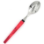 Cuillère à dessert - capdeco - quio - inox 18 / 10 - manche carré acrylique rouge nacré - fabrication ... Cuillère à dessert - capdeco - quio - inox 18 / 10 - manche carré acrylique rouge nacré - fabrication ...